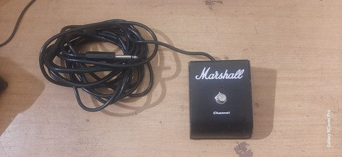 Marshall amp footswitch pedal
