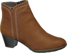 Deichmann Wide Fit Nut Brown