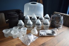 NEW Tommee Tippee Black Electric Steam Steriliser - HUGE Starter Set