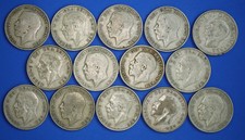 195g George V Half Crown, 50%