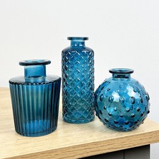 Blue coloured glass - glass, bud