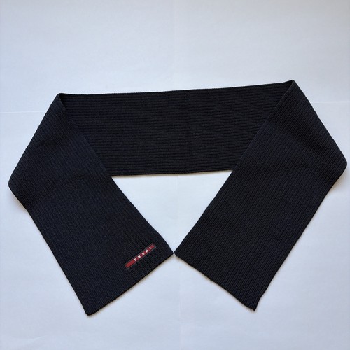 Prada black ribbed knit - prada,