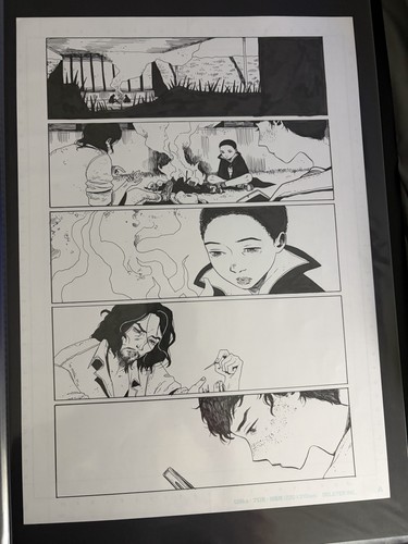 Original interior comic - interior, art