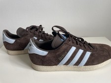 adidas Gazelle Men's Suede Brown And Sky UK 9.5