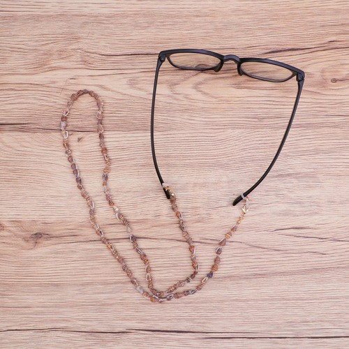 Shell design eyeglass - shell, chain