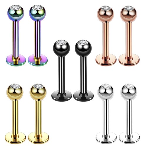 2pc 16g labret - 16g,