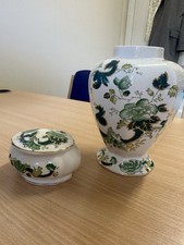 Masons Chartreuse Vase And