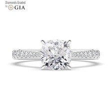 Cushion Diamond Engagement