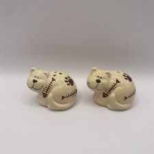 Vintage Retro Cat Salt And