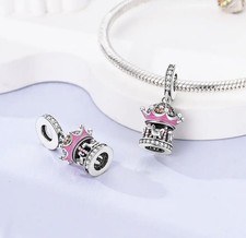 S925 Sterling Silver Pink
