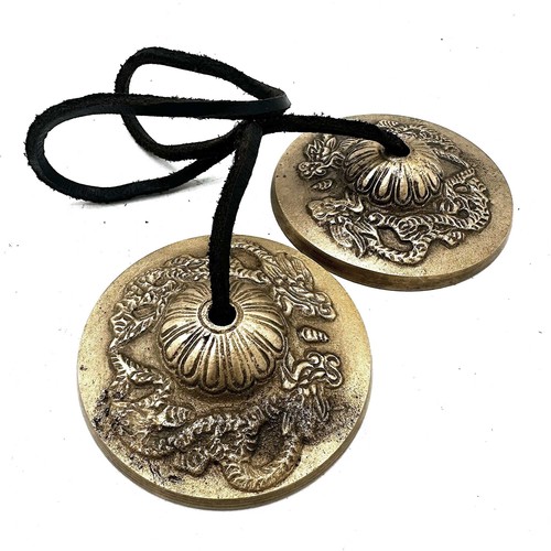 Tibetan tingsha dragon - tingsha-,