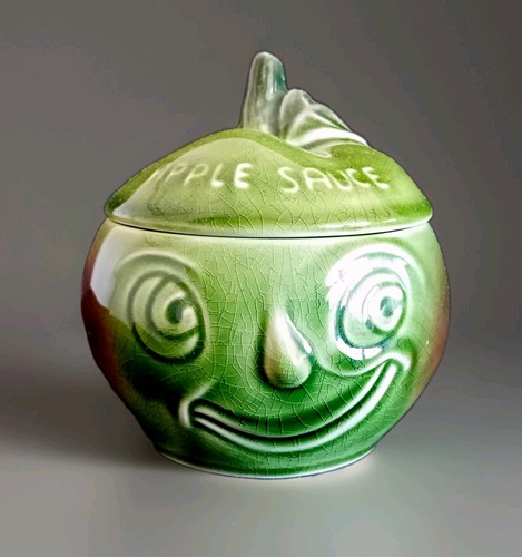 Sylvac apple sauce - apple, face