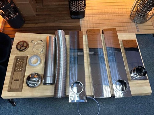 Bastu sauna ventilation system - bastu,