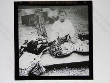 Burmese Woman Market Vendor