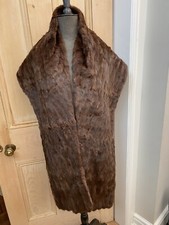 vintage real fur ermine Shawl
