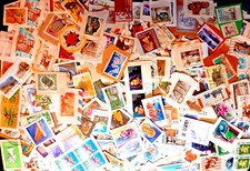 1000 Mixed World Charity Kiloware Stamps~on paper~mostly  large~good variety~ UK