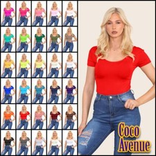 Ladies Round Neck Bodysuit