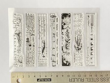 Clear rubber stamps background - clear,