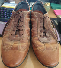 CLARKS FLEXLIGHT BROWN SHADES SHOES SIZE 9.5 G