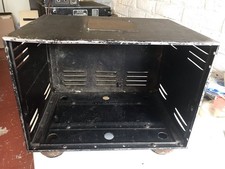 US Navy Metal Radio Cabinet, on Shock Mountings, Believed To Be WW2 Era.