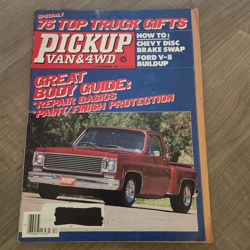 December 1983pickup van - 1983pickup, 4wd