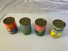 4 off Andy Warhol Campbell’s Soup Cans (see photographs)