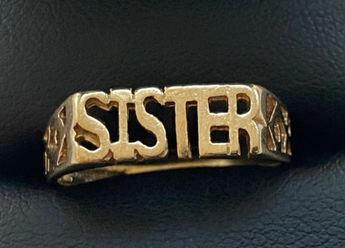 Vintage 9ct yellow - yellow, gold