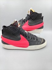 Nike Blazer '77 Jumbo Mid Black Bright Crimson Men's Size UK 9
