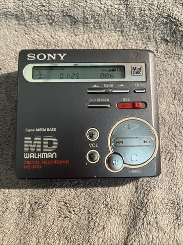 Sony r70 minidisc md - sony, mz-r70