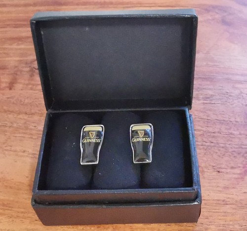 Guinness cufflinks harp - guinness,
