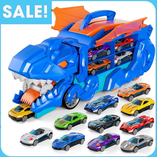 Dinosaur race track transport - race,
