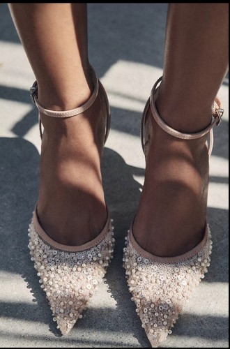 New zara elegant - new, beige
