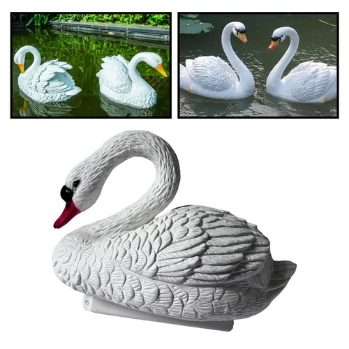 Swan figurine floating pool - figurine,