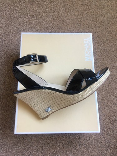Michael kors black patent kami - michael,