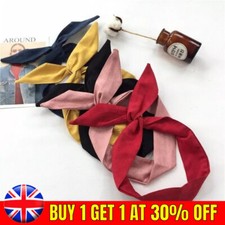 Retro Wire Headbands - Wired Rockabilly Summer Head Scarf Hair Band Head Wrap UK