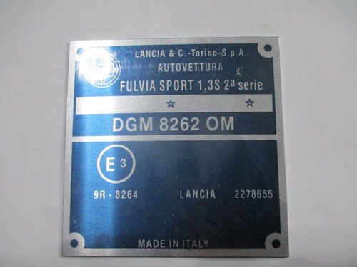 Lancia fulvia sport - sport, 2nd