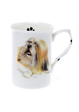 (BB40) SINGLE BONE CHINA BEAKER/ MUG LHASA APSO  dog 