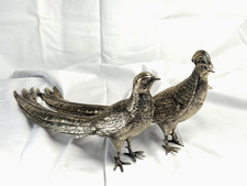 Vintage Silver Plate Pheasant