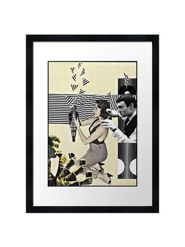 The hairdresser framed - the, wall