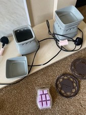 2 scentsy wax warmers