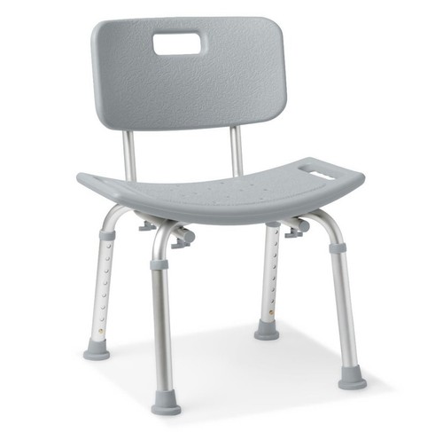 Medline bath chair with back - chair,
