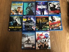 10 Various Blu-ray DVD Bundle