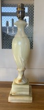 Vintage Onyx Table Lamp Base