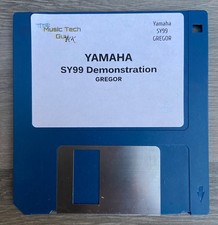 Yamaha SY99 - Demonstration Gregor Disk MTECHGUY