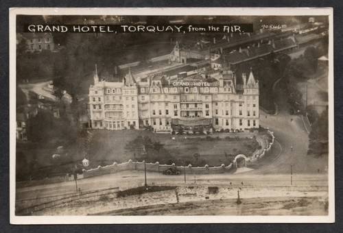 Postcard torquay devon aerial - postcard,