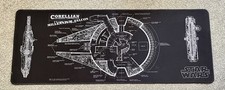 NON-SLIP MOUSE PAD STAR WARS MILLENNIUM FALCON DRAWING TABLE MAT