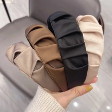 Wide Satin Headband Alice band