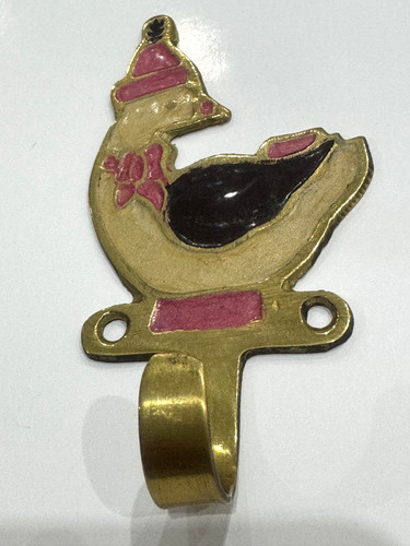 Brass duck hook farmhouse - brass,