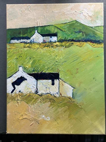 Original oil painting artwork - oil,