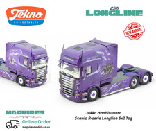 Tekno | 85111 Jukka Hanhisuanto Scania R Series Longline 6x4 1:50 Scale